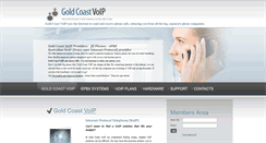 Desktop Screenshot of goldcoastvoip.com